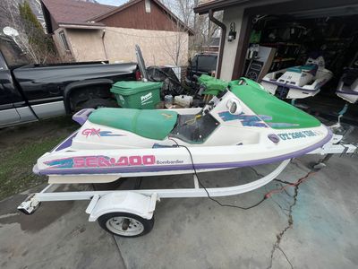 1995 Sea Doo Bombardier GTX with Trailer