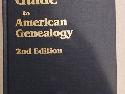 The Researcher's Guide to American Genealogy 2nd Edition Hardcover Book