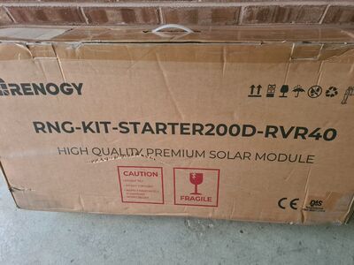Renogy 200w 12v Solar Starter Kit