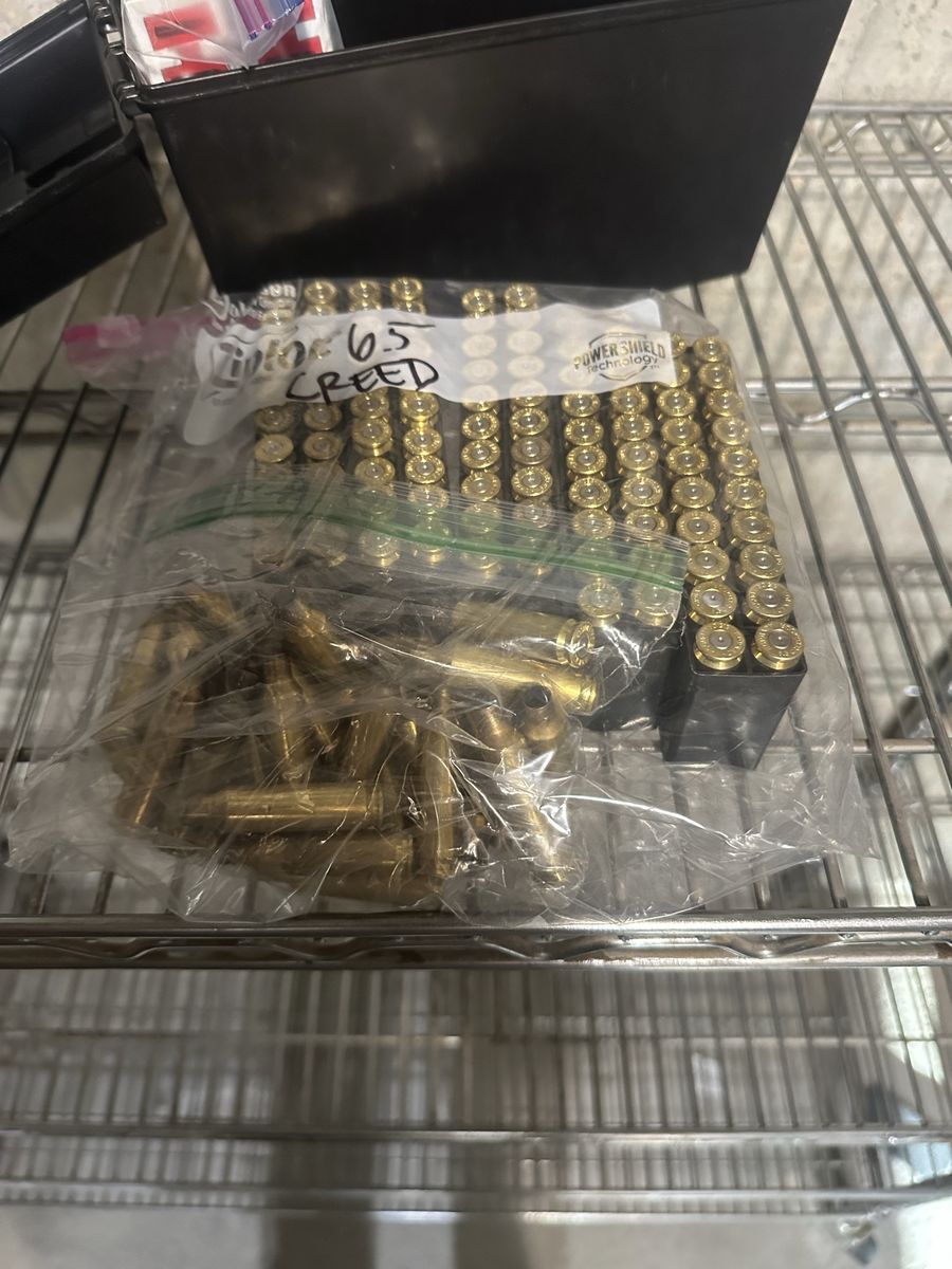 6.5 Creedmoor Brass - 125+ pieces