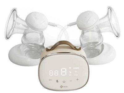 V6CO Electric Double Breast Pump Kit, Rechargeable. 1739009 #95026