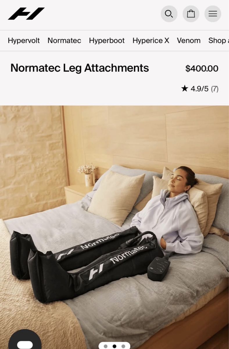Normatec boots ONLY - NO PUMP