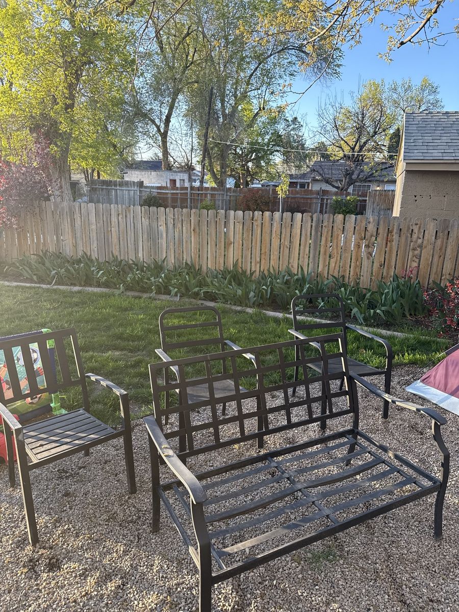 Patio Chairs & Bench