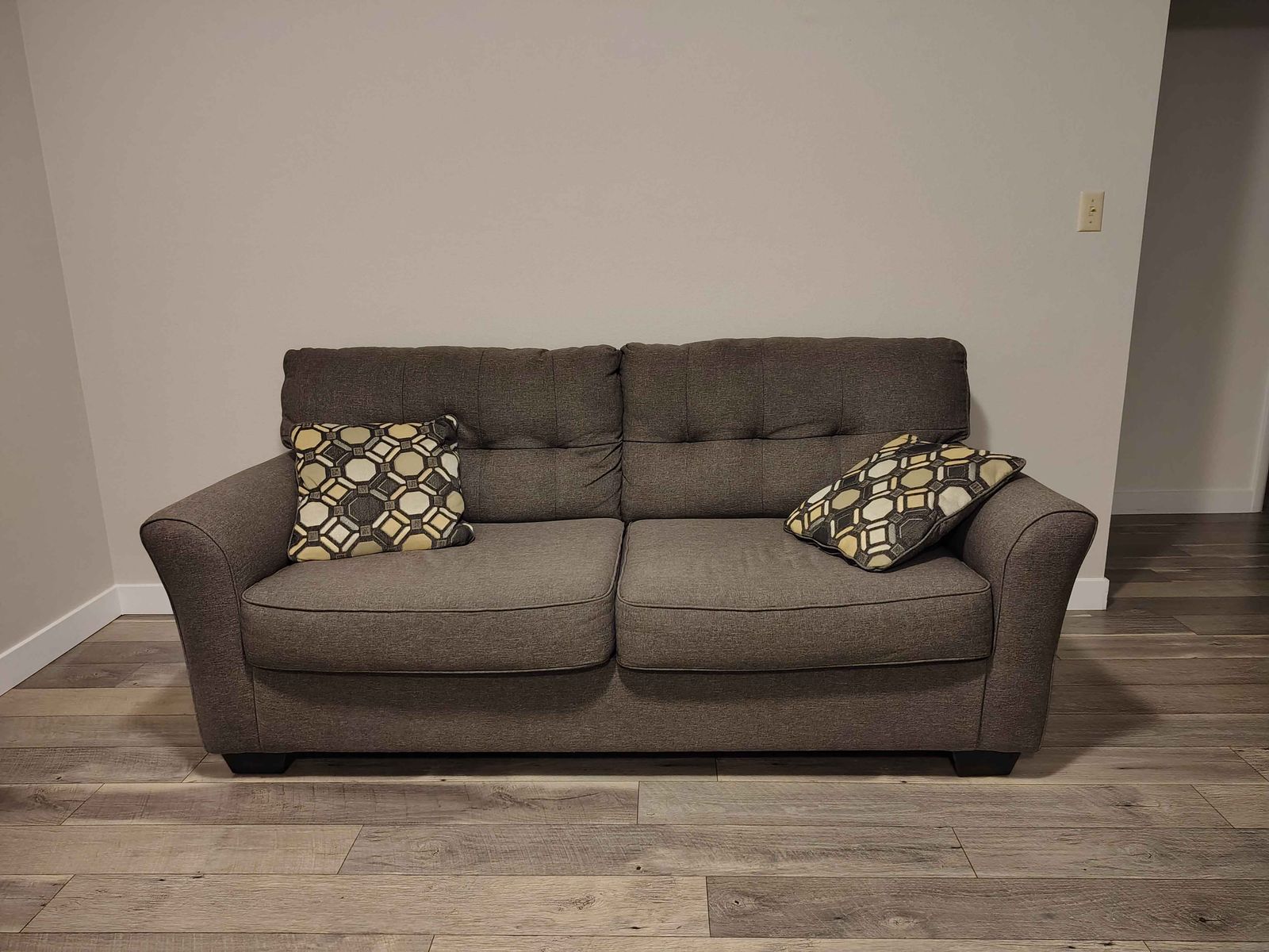 72” Grey Sofa