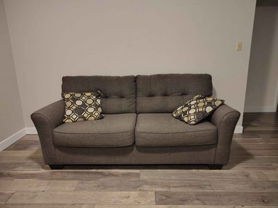 72” Grey Sofa