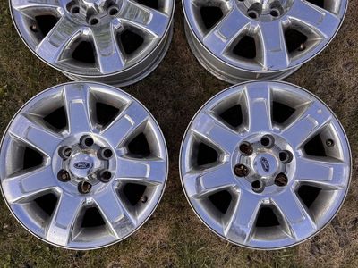 18” six hole Ford Chrome Rims