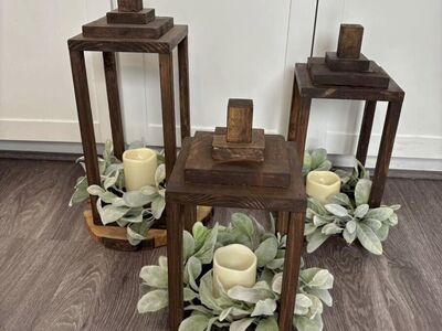 Wooden Lanterns