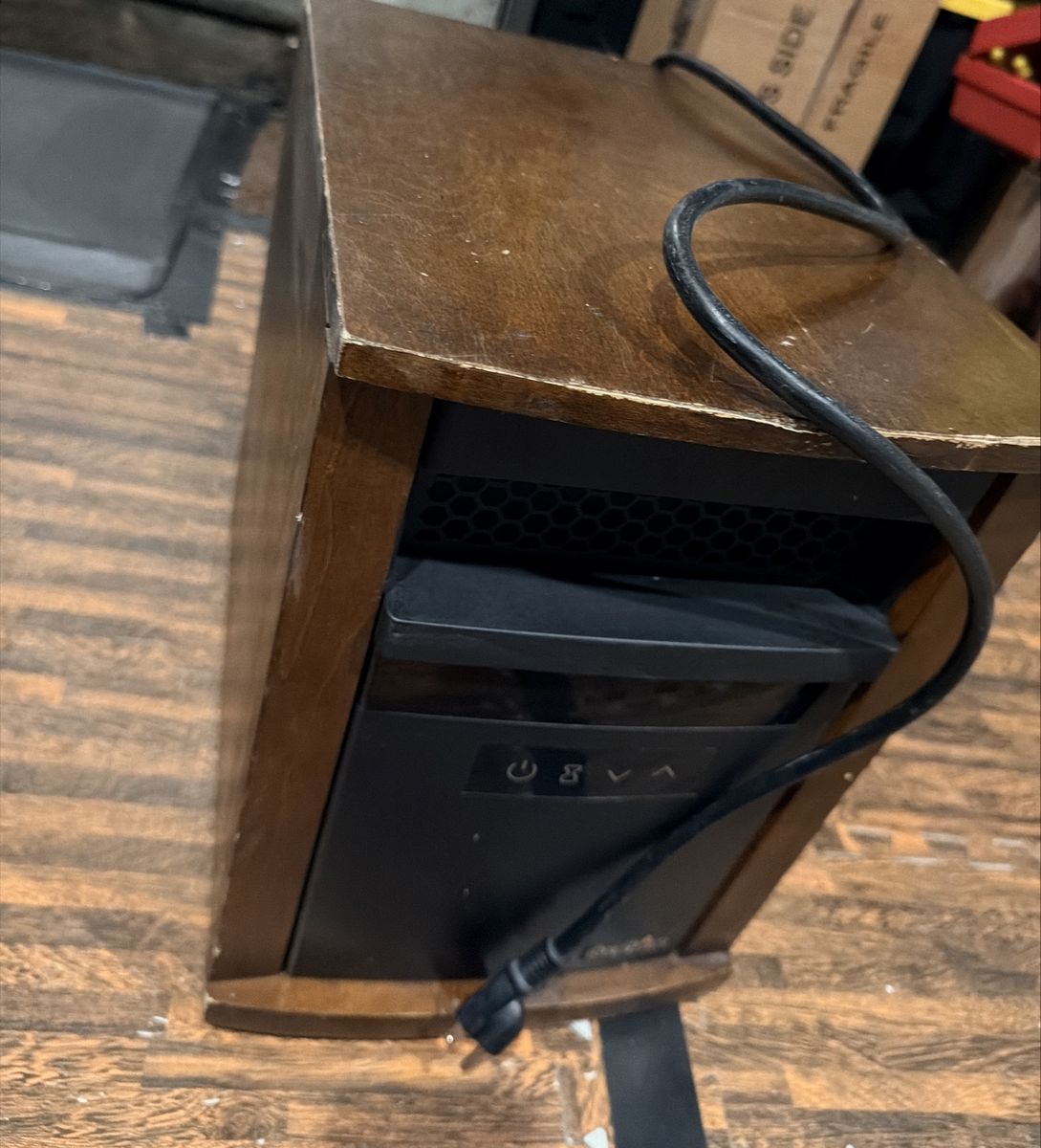 Portable Fire Place Space Heater