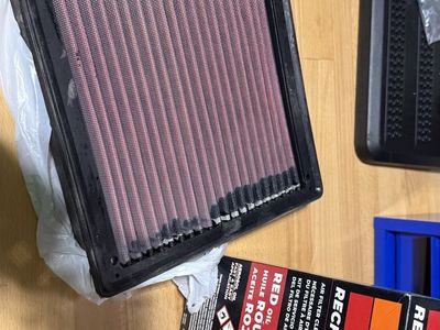 K&N Performance Diesel High-Flow Lifetime Engine Air Filter: + New Cleaning kit Premium, Washable: Compatible with 2013-2026 RAM