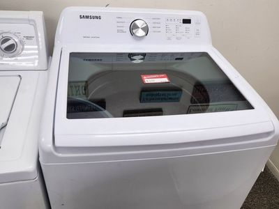 BEAUTIFUL SAMSUNG TOPLOAD HE WASHER! W-WARRANTY