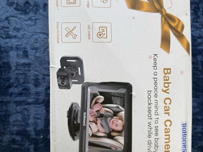 DoHonest Baby Car Camera 1080P HD Color Image Plug-and-Play Easy Install Rear-Facing Monitor