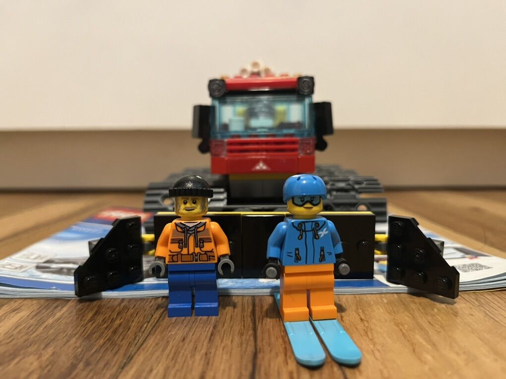 Lego City 60222 Snow Groomer COMPLETE