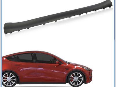 Tesla Model Y Side Skirt Rocker Panel Trim Cover - Left or Right Side, New Replacement Part