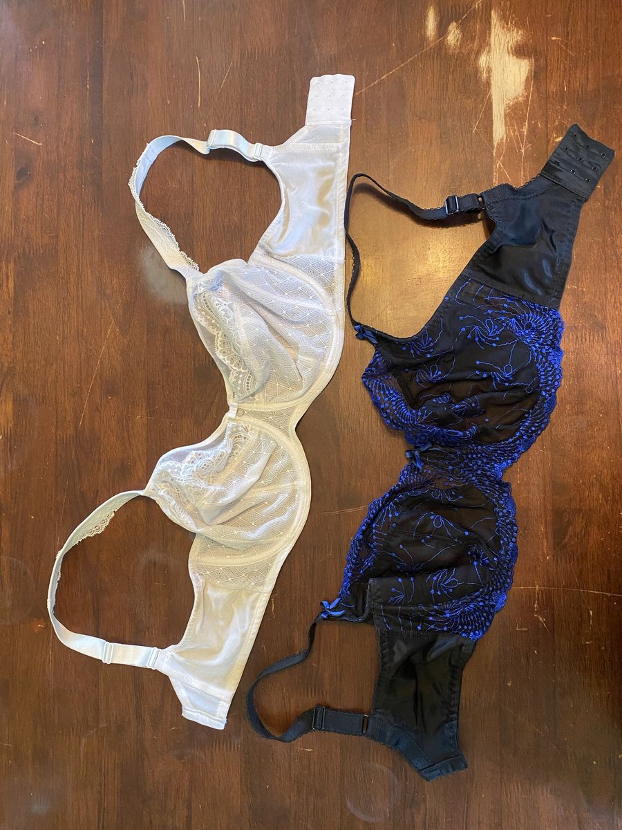 Lacey underwire bras 34G