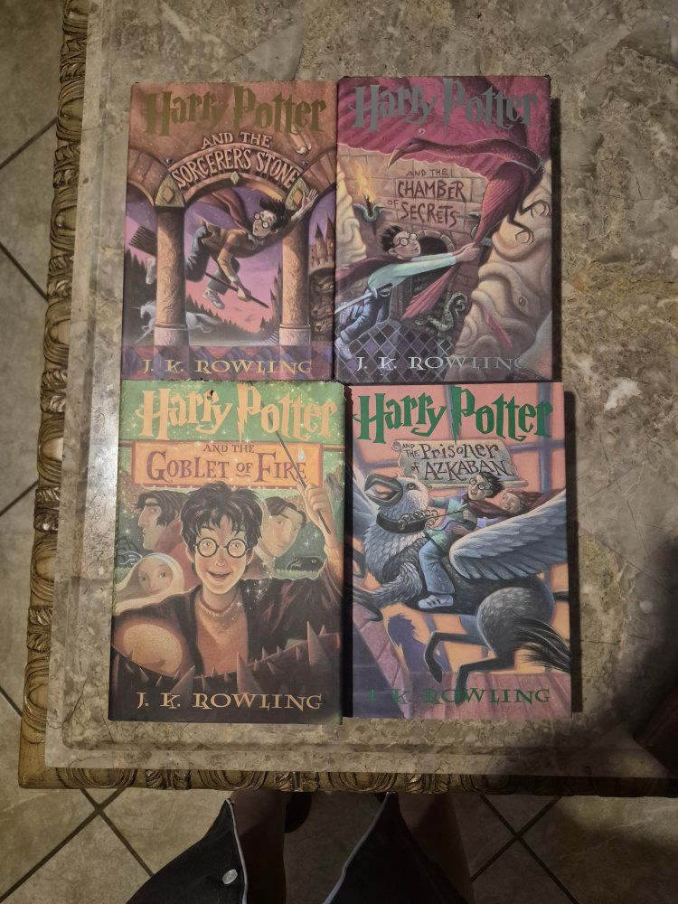 Harry Potter Series by J.K. Rowling - Books 1-4, 6 & 7 - Hardcover Collection