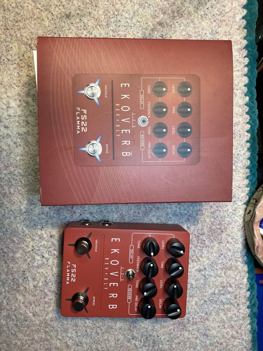 Delay and Reverb Pedal - Flamma Ekoverb $50 OBO