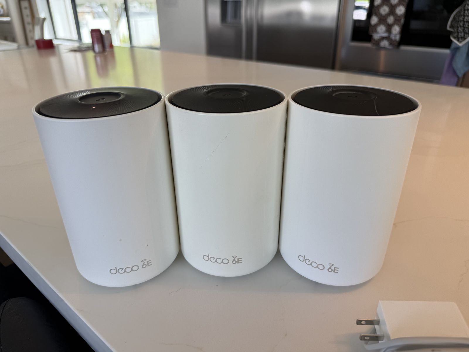 TP-Link Deco XE75 6E Tri-Band Mesh WiFi System 3-Pack - Like New!
