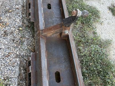 Heavy Duty Skid Steer Trailer Hitch Receiver Attachment