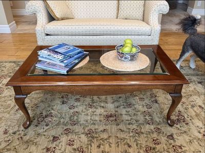 Living Room Glass Coffee Table