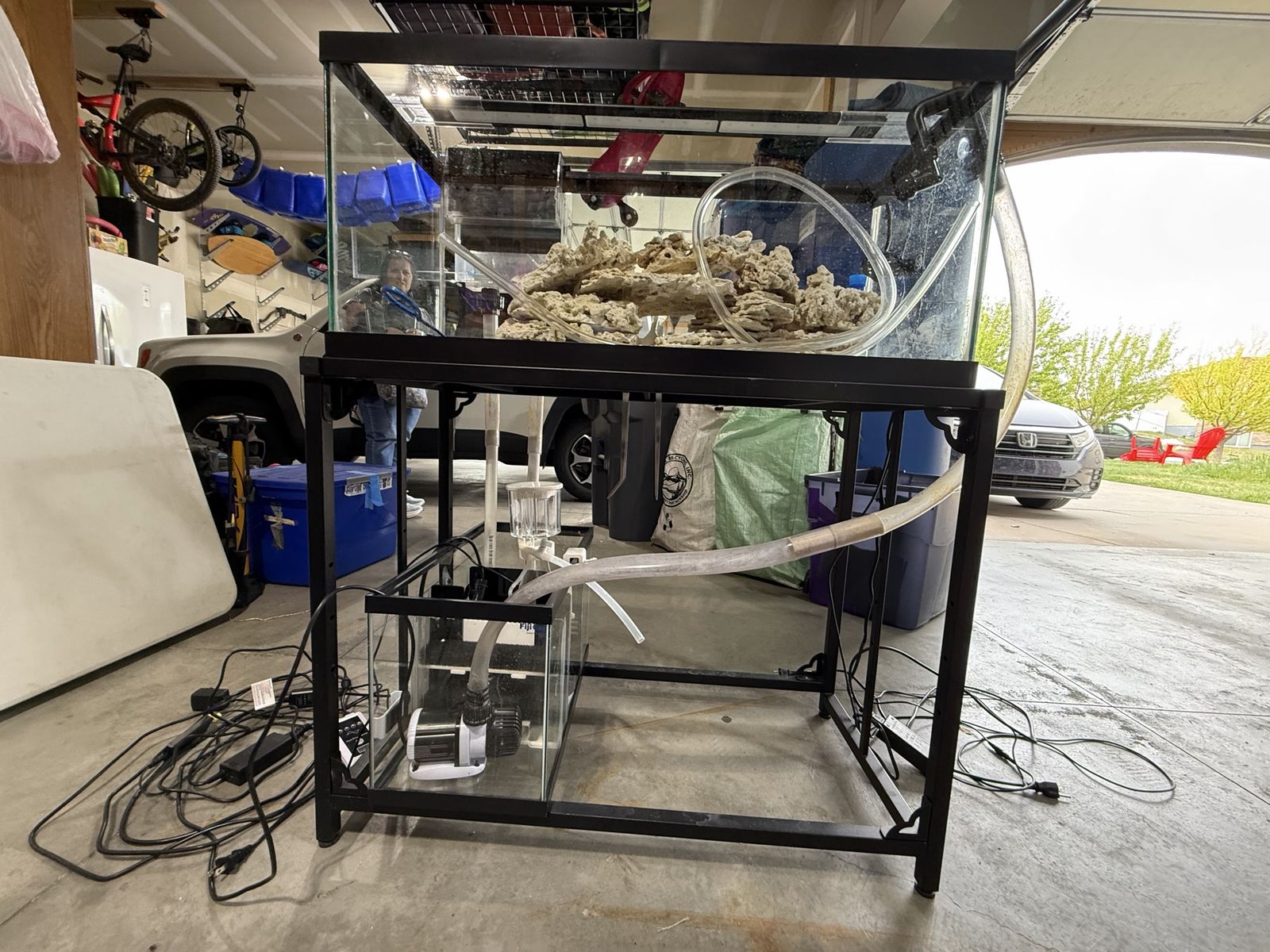 45 gallon Salt Water Aquarium Tank