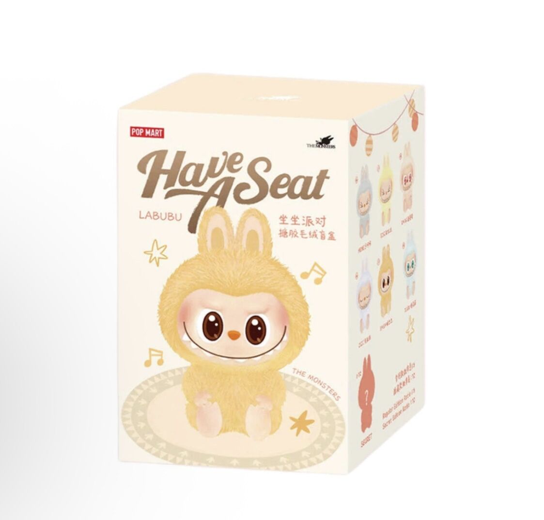 SEALED BOX CONFIRMED HAVE A SEAT HEHE LABUBU