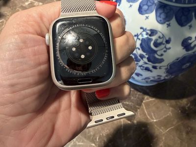 Apple Watch Series 7 45mm Aluminum GPS Smartwatch with Mesh Band