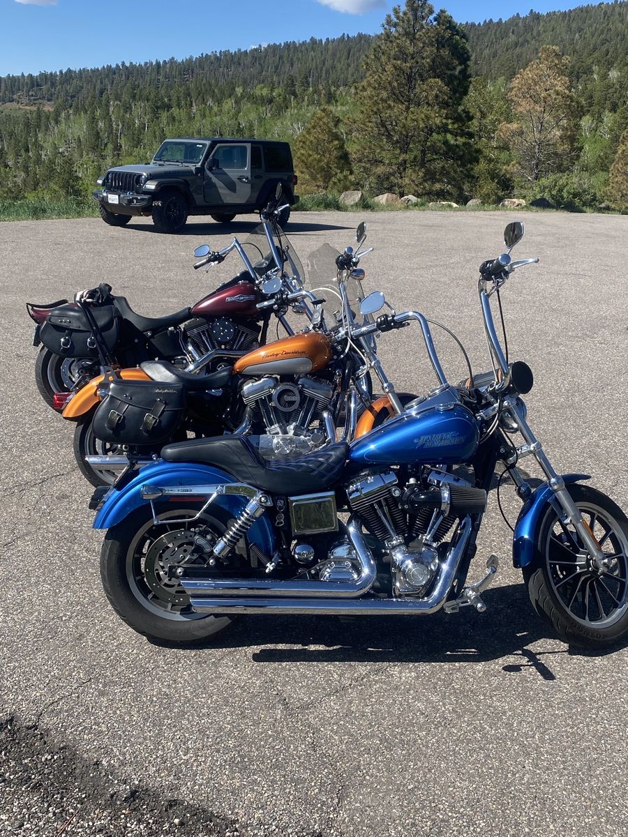 2005 Harley-Davidson Dyna Low Rider with 16-Inch Apes and Mods