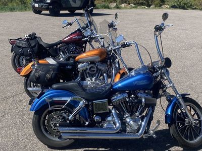 2005 Harley-Davidson Dyna Low Rider with 16-Inch Apes and Mods