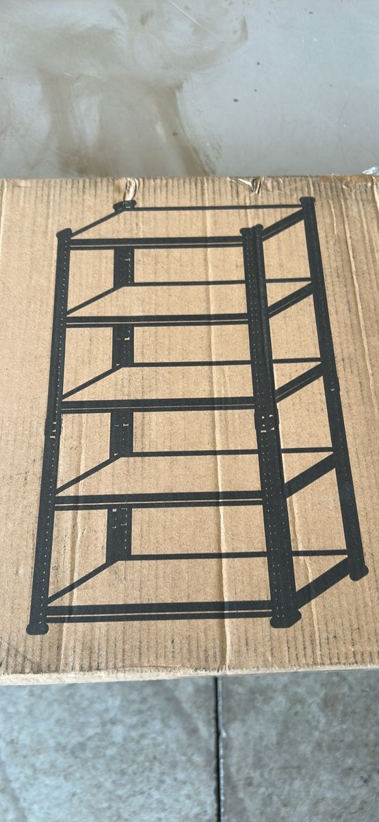5-Tier Metal Storage Shelving Unit Rack W28" x D12" x H60"