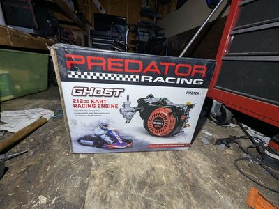 new in the box predator ghost racing engine