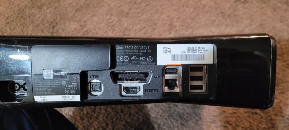 Xbox 360 two controllers, with 30 games