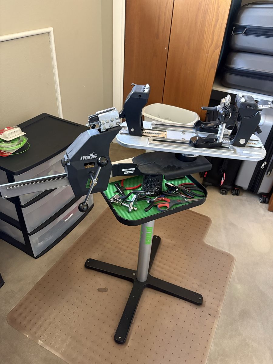 Prince Neos 1000 Tennis Racquet Stringing Machine - Excellent Condition