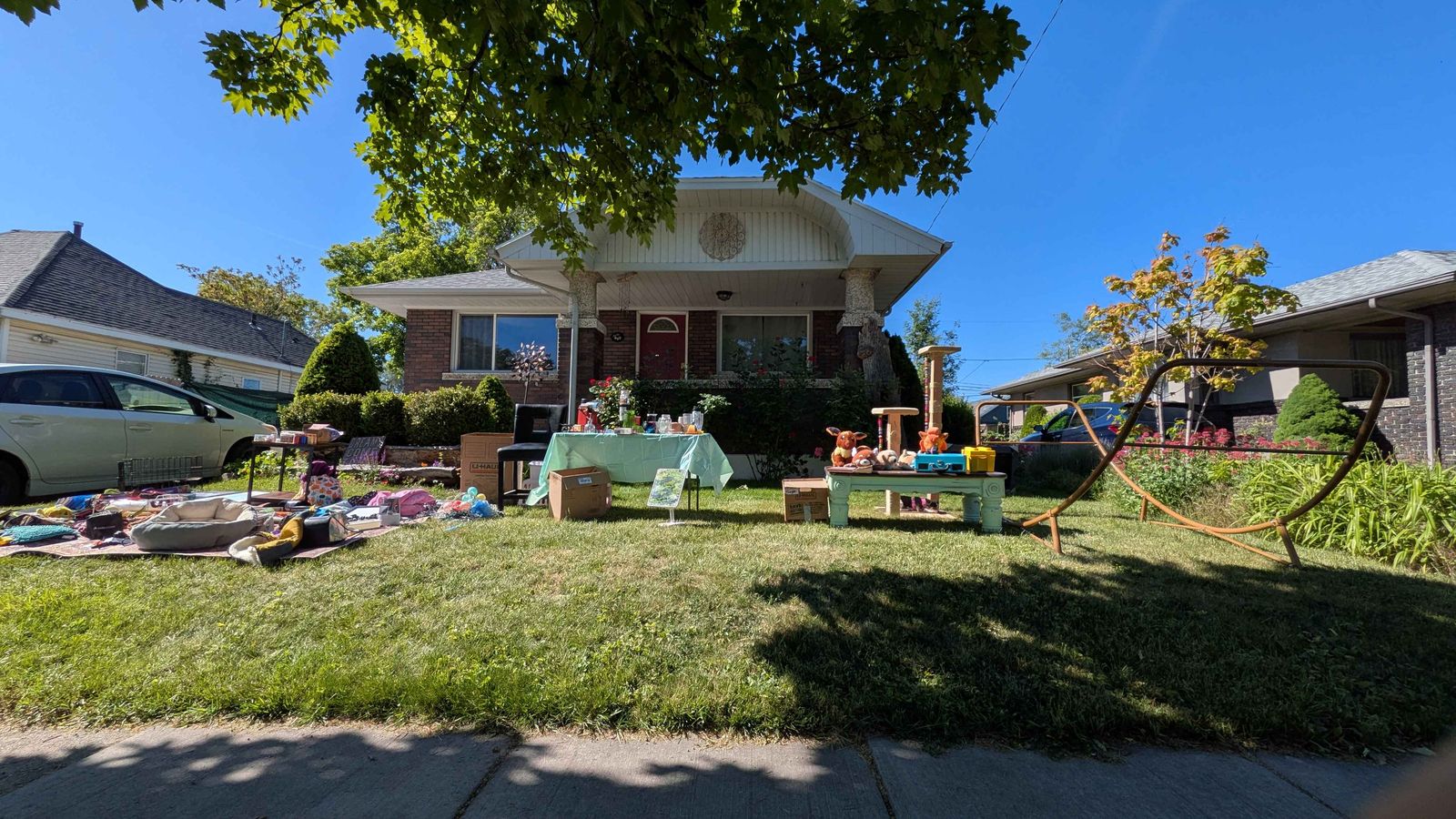 Yard Sale south of Liberty Park
