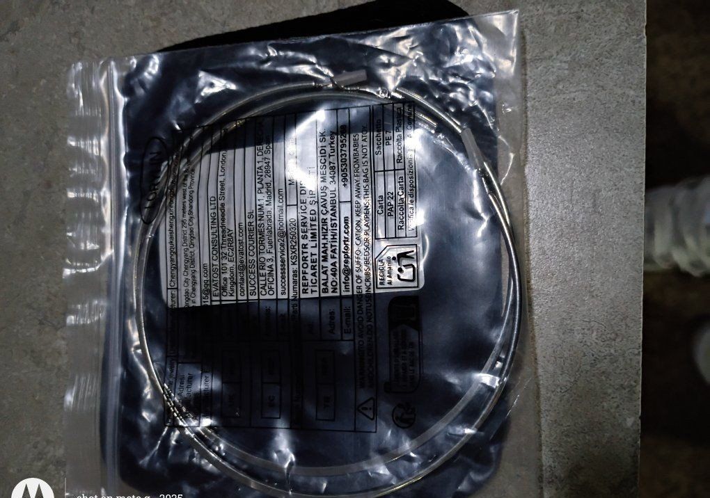 Silver-Tone Hoop Earrings - New in Packaging