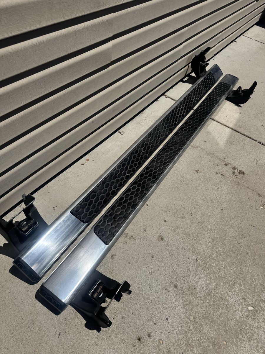 Ram quad cab OEM side steps