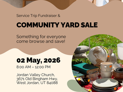 Community Yard Sale and Fundraiser
