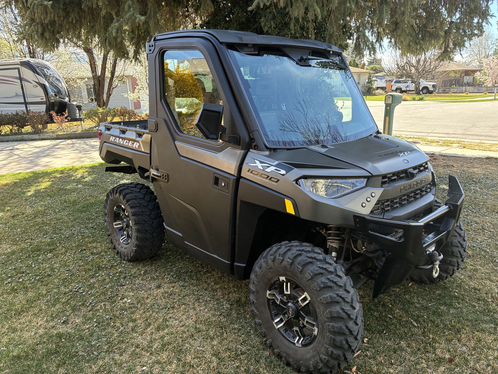 2020 Polaris Ranger North Star Ultimate and aluminum trailer