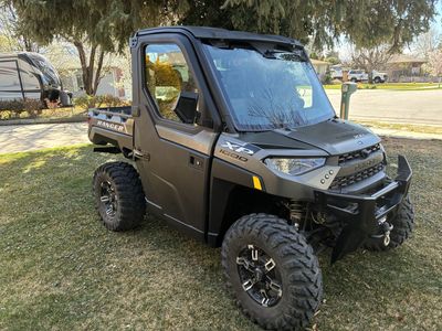 2020 Polaris Ranger North Star Ultimate and aluminum trailer