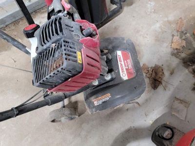 small troy built tiller