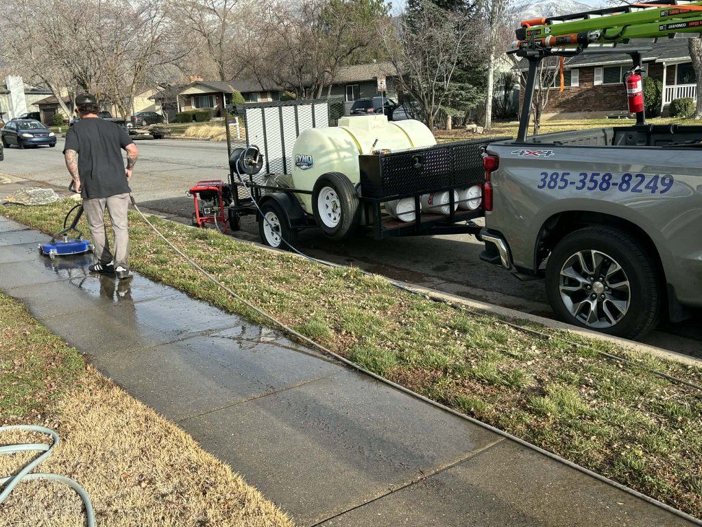 Professional Pressure Washing Trailer turnkey rig
