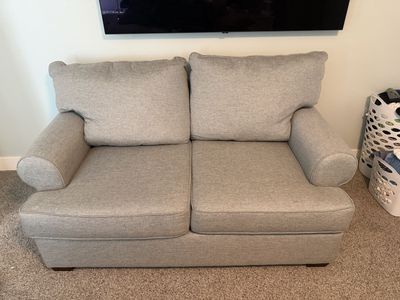 Gray Loveseat