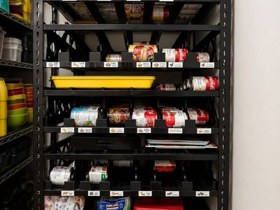 Shelf Reliance Canned Food Storage Rotation System Rack - 72" High