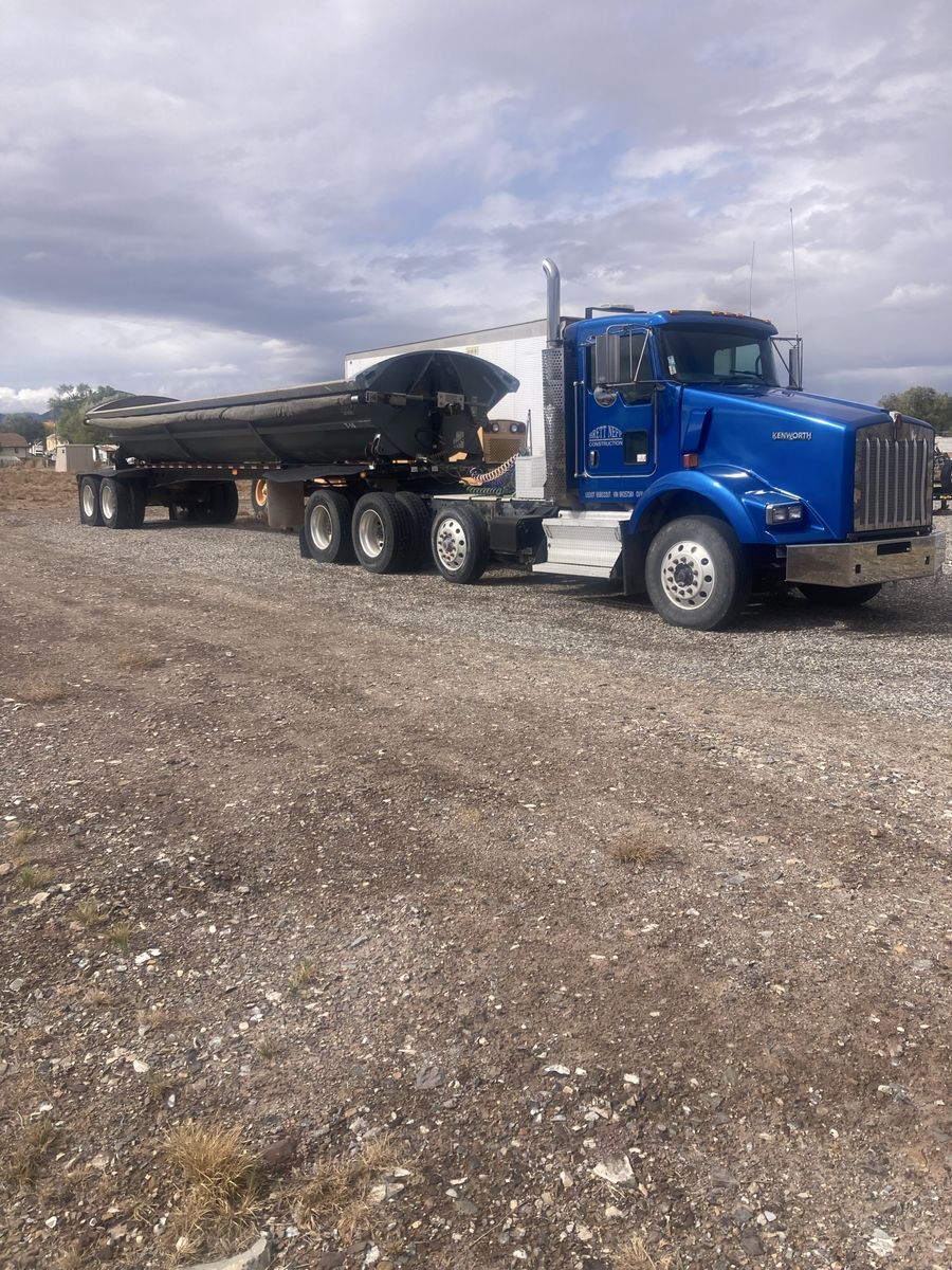 Kenworth/ Side Dump Combo