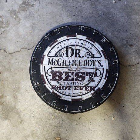 Dr. McGillicuddy's World Famous Best Tasting Shots Dart Board