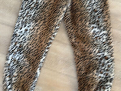 Cheetah Fuzzy Pants