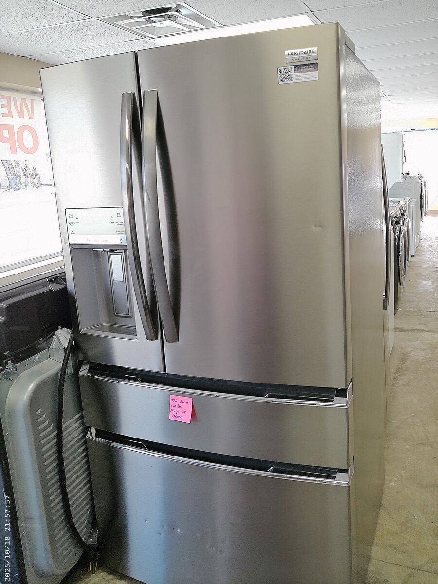 New 26cf  4 Door French Door~1 Year Factory Warranty~Stainless Steel