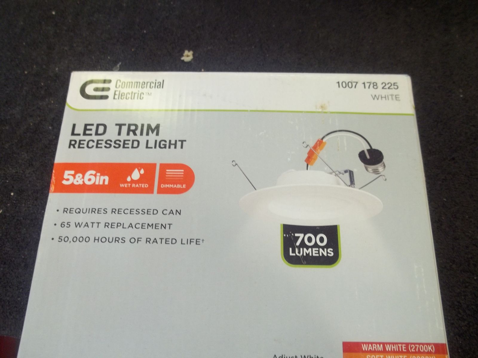 Commercial Electric 1007 178 225 White