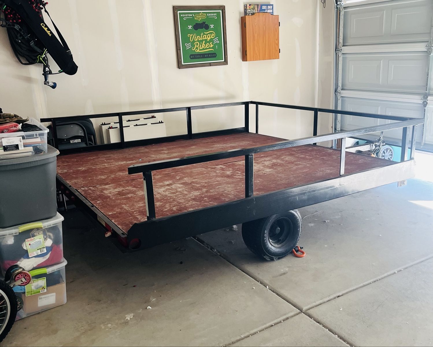 7’ x 8’ Utility Trailer – New Tires