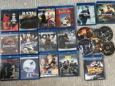 Blu-rays in LIKE NEW condition.