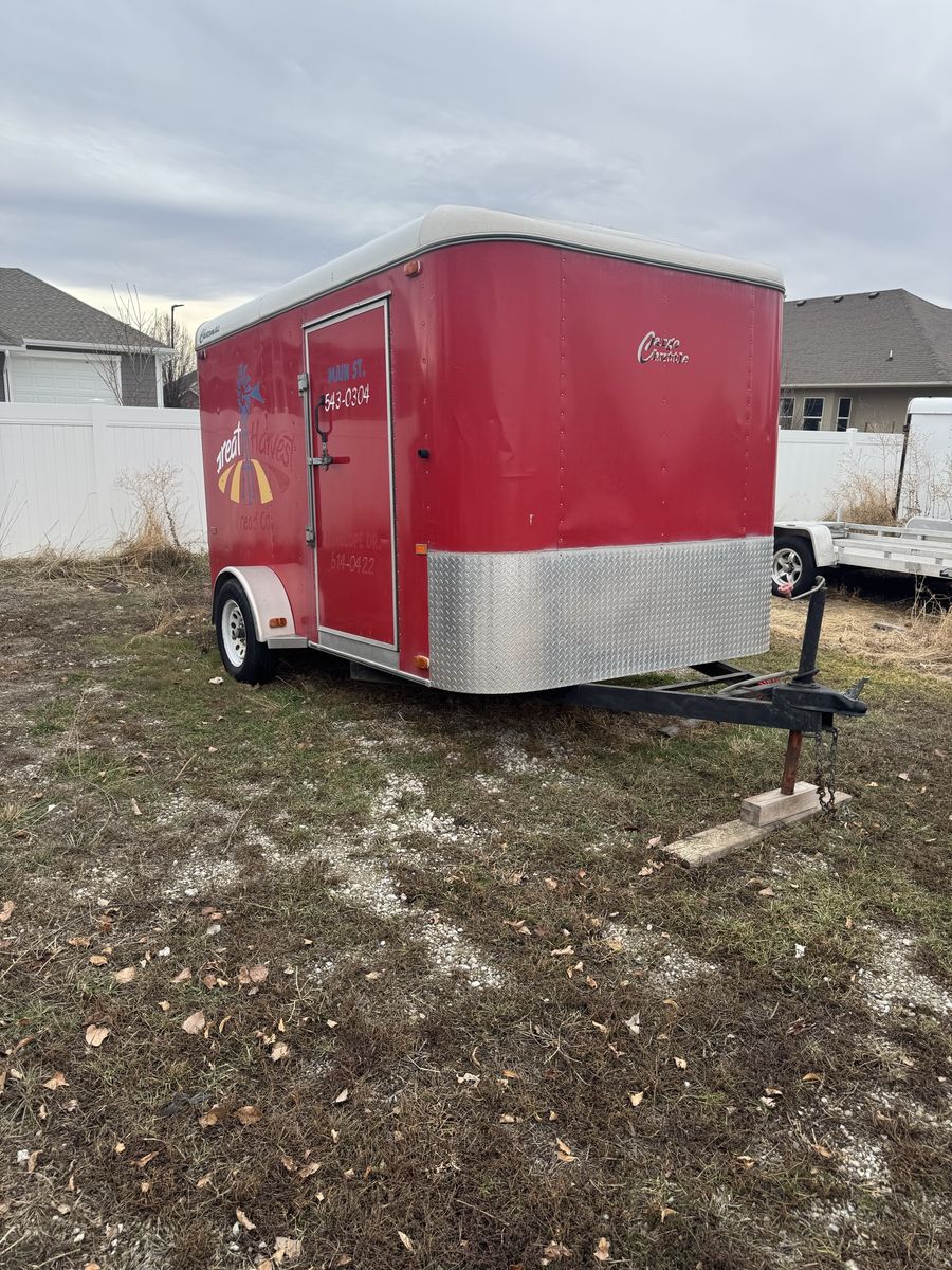 2005 Charmac 7x12 Enclosed Trailer